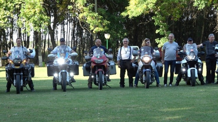 La caravana “Moto For Peace” llegó a Buenos Aires